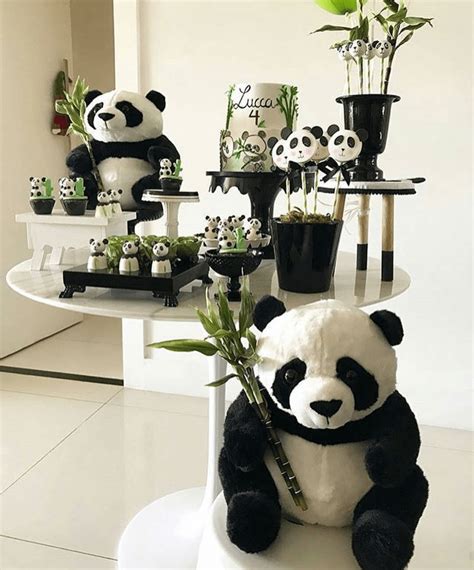 panda bear themed birthday party|panda decorations for birthday party.